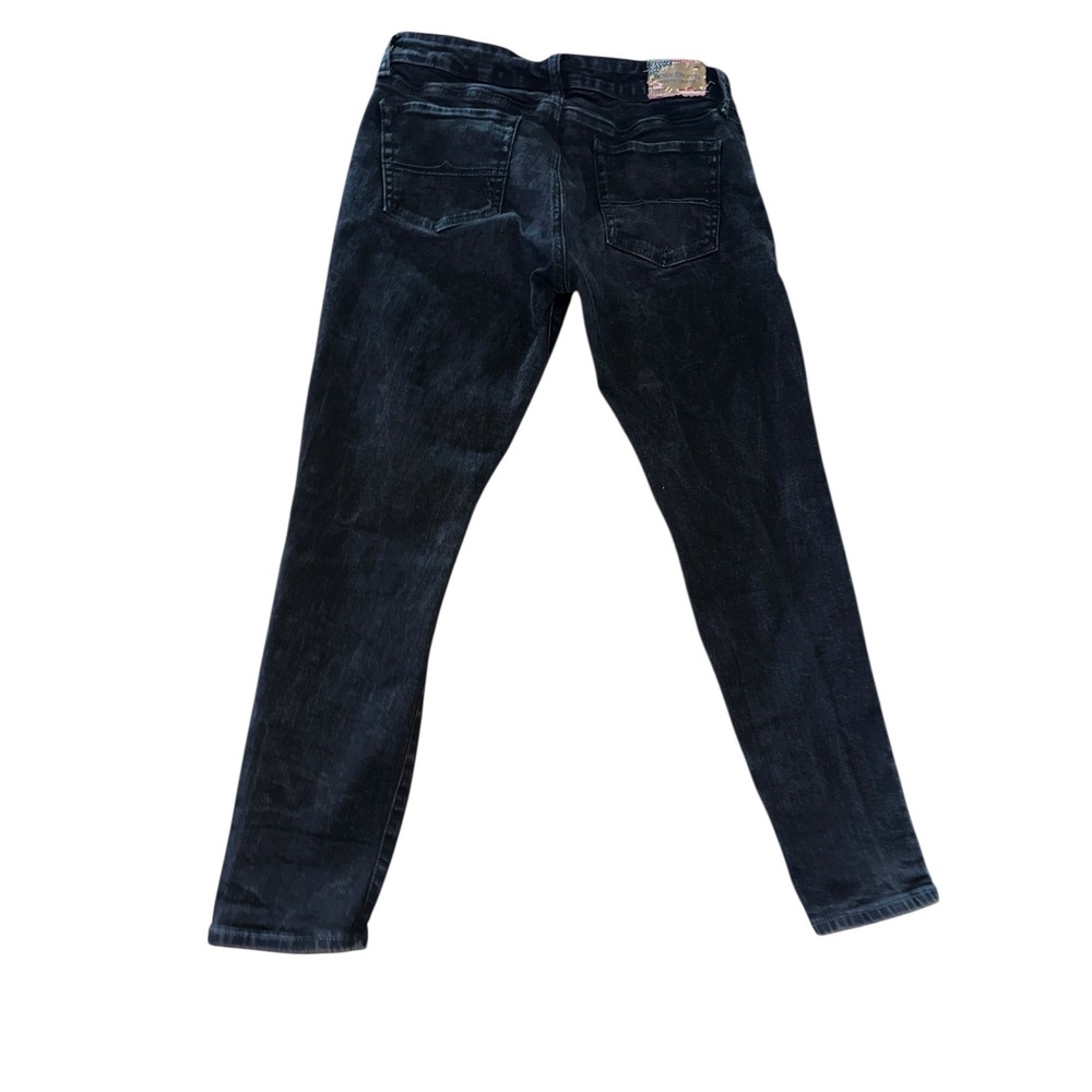 Denim & Supply Ralph Lauren Womens 30 Black Denim Jeans Morgan Crop 30x26 - Picture 6 of 10